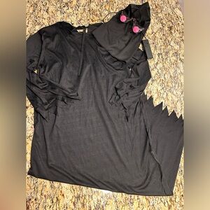 Grim Reaper Halloween Costume, Men’s Small/ Kids XL